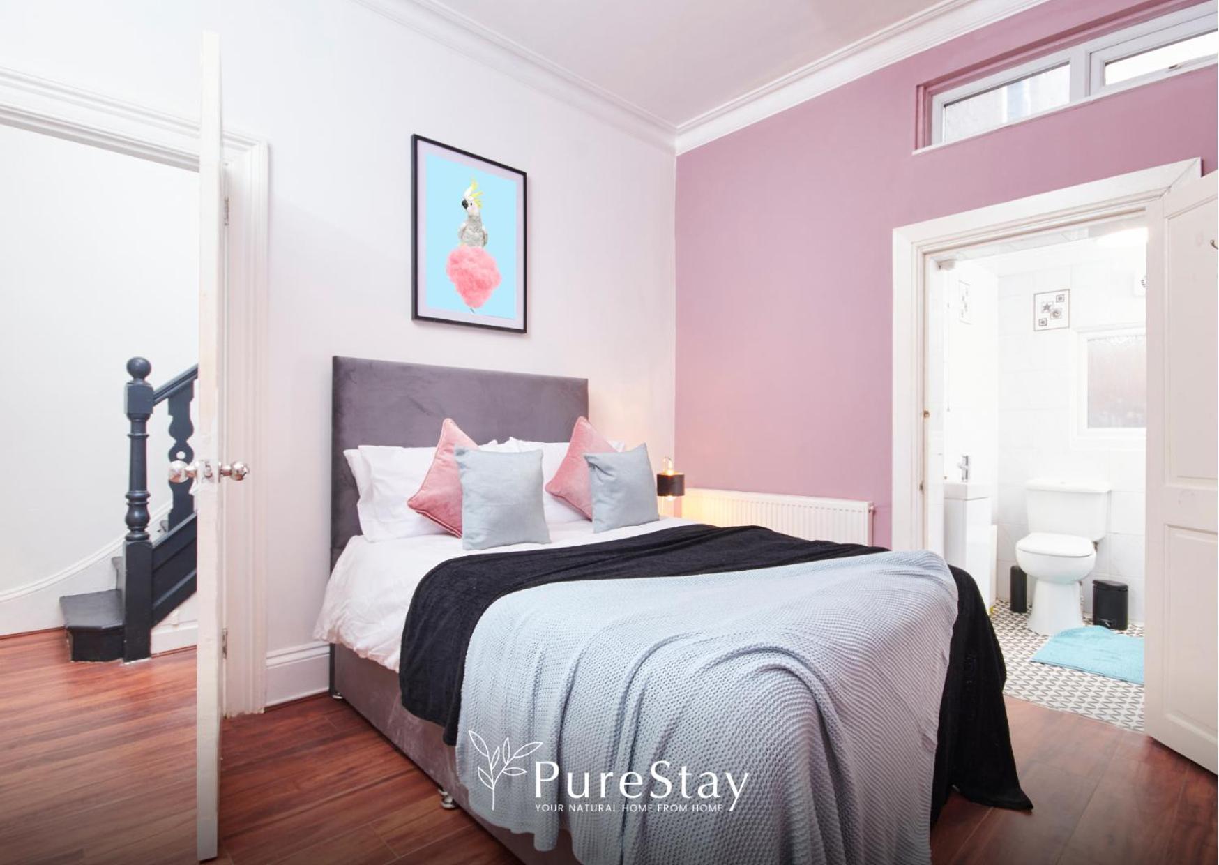 5 Bed House In Leamington Spa Perfect For Contractors With 7 Beds By Purestay - 14 Night Min! المظهر الخارجي الصورة