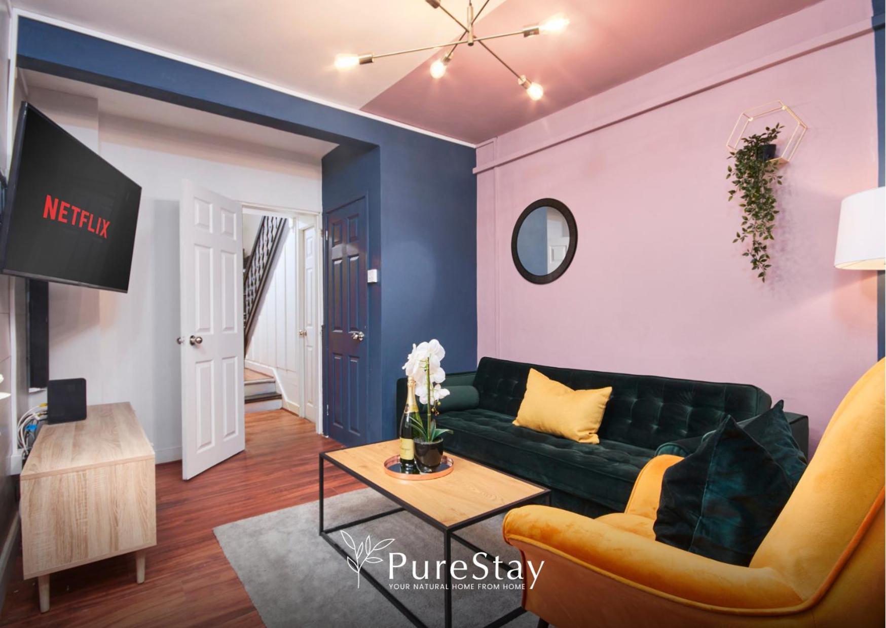 5 Bed House In Leamington Spa Perfect For Contractors With 7 Beds By Purestay - 14 Night Min! المظهر الخارجي الصورة